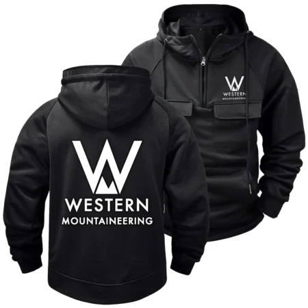 Collection Release Western Mountaineering Camping Brand Tactical Quarter Zip Hoodie BLCP9924A2WM