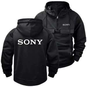 Collection Release Sony Nature Photography Brand Fashion Hoodie Half Zipper BLPV9924A1SN