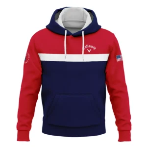 Zipper Hoodie Shirt Callaway 124th U.S. Open Pinehurst Blue Red White Background HOUSO180924A01CLWZHD