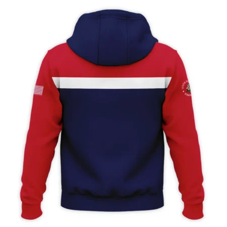 Zipper Hoodie Shirt Callaway 125th US Open Oakmont Blue Red White Background HOUSG180924A02CLWZHD