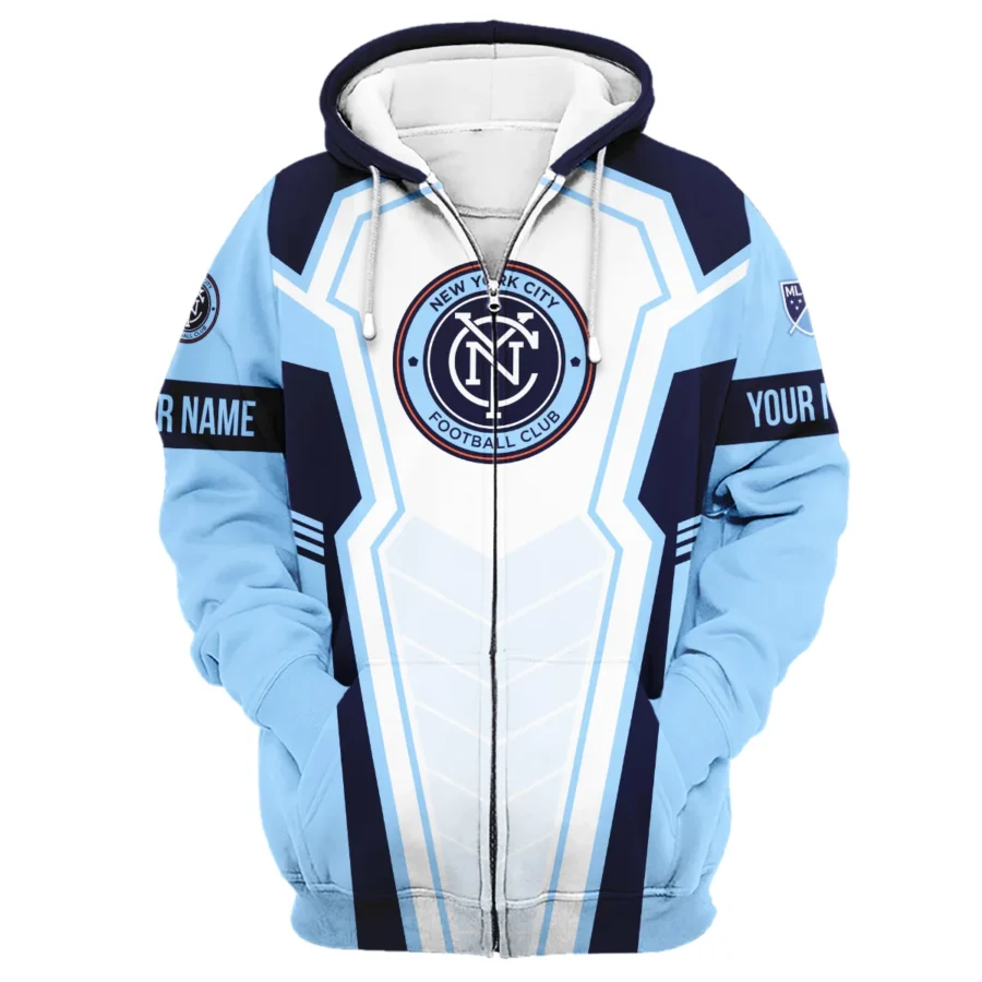 Special Release New York City MLS Zipper Hoodie  All Over Prints QTMLS300924A1NYCZHD