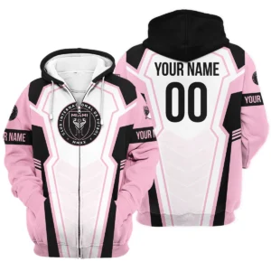 Special Release Inter Miami MLS Quarter Zip Jacket  All Over Prints QTMLS300924A1MIASWZ