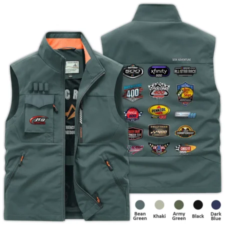 JTG Daugherty Racing Collection Release Nascar Cup Series Outdoor Vest BLNCS13924JTG3