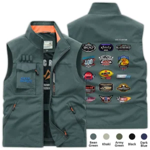 Kaulig Racing Collection Release Nascar Cup Series Waterproof Outdoor Jacket BLNCS13924KR4