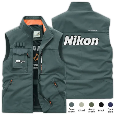 Collection Release Nikon Nature Photography Brand Outdoor Vest BLPV9924A3NK