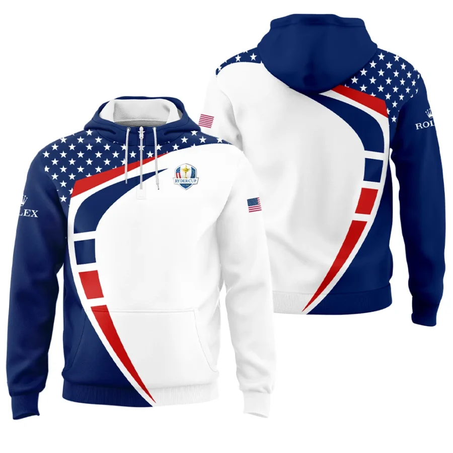 Special Release Rolex 2025 Ryder Cup 1/4 Zipper Hoodie All Over Prints HORDC190924A01ROXQHD