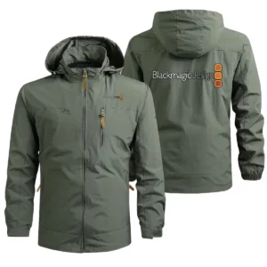 Collection Release Blackmagic Design Nature Photography Brand Full Zipper Hoodie BLPV9924A6BMD