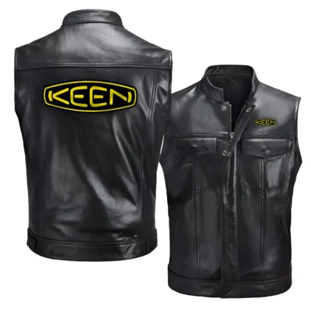 Collection Release Keen Camping Brand Zipper Sleeveless Leather Jackets BLCP9924A5KE