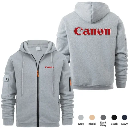 Collection Release Canon Nature Photography Brand Full Zipper Hoodie BLPV9924A6CN