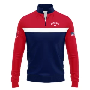 Polo Shirt Rolex 124th U.S. Open Pinehurst Blue Red White Background HOUSO180924A01ROXPL