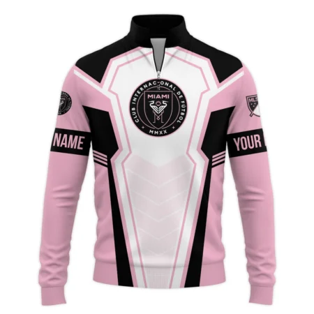 Special Release Inter Miami MLS Quarter Zip Jacket  All Over Prints QTMLS300924A1MIASWZ