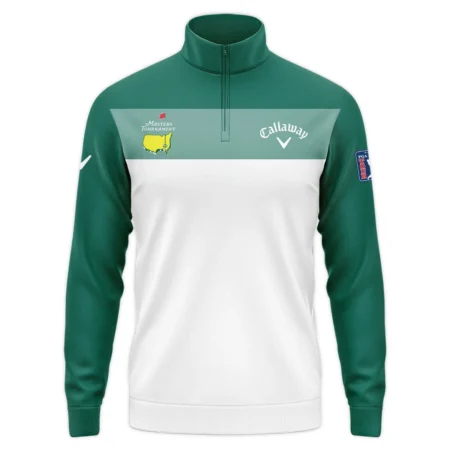 Special Release Callaway Masters Tournament Quarter Zip Jacket  All Over Prints QTMT270924A1CLWSWZ