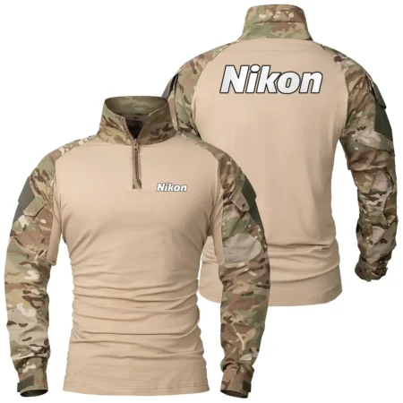 Collection Release Nikon Nature Photography Brand Patchable Military Combat Shirt Long Sleeve BLPV9924A7NK