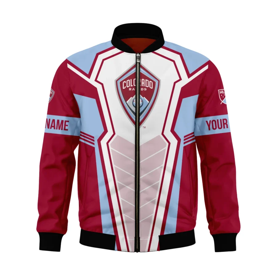 Special Release Colorado Rapids MLS Bomber Jacket All Over Prints QTMLS300924A1COLBB