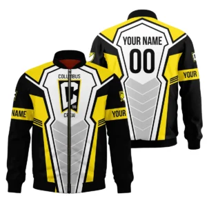 Special Release Columbus Crew MLS Quarter Zip Jacket  All Over Prints QTMLS300924A1CLBSWZ