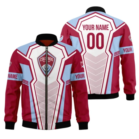 Special Release Colorado Rapids MLS Bomber Jacket All Over Prints QTMLS300924A1COLBB