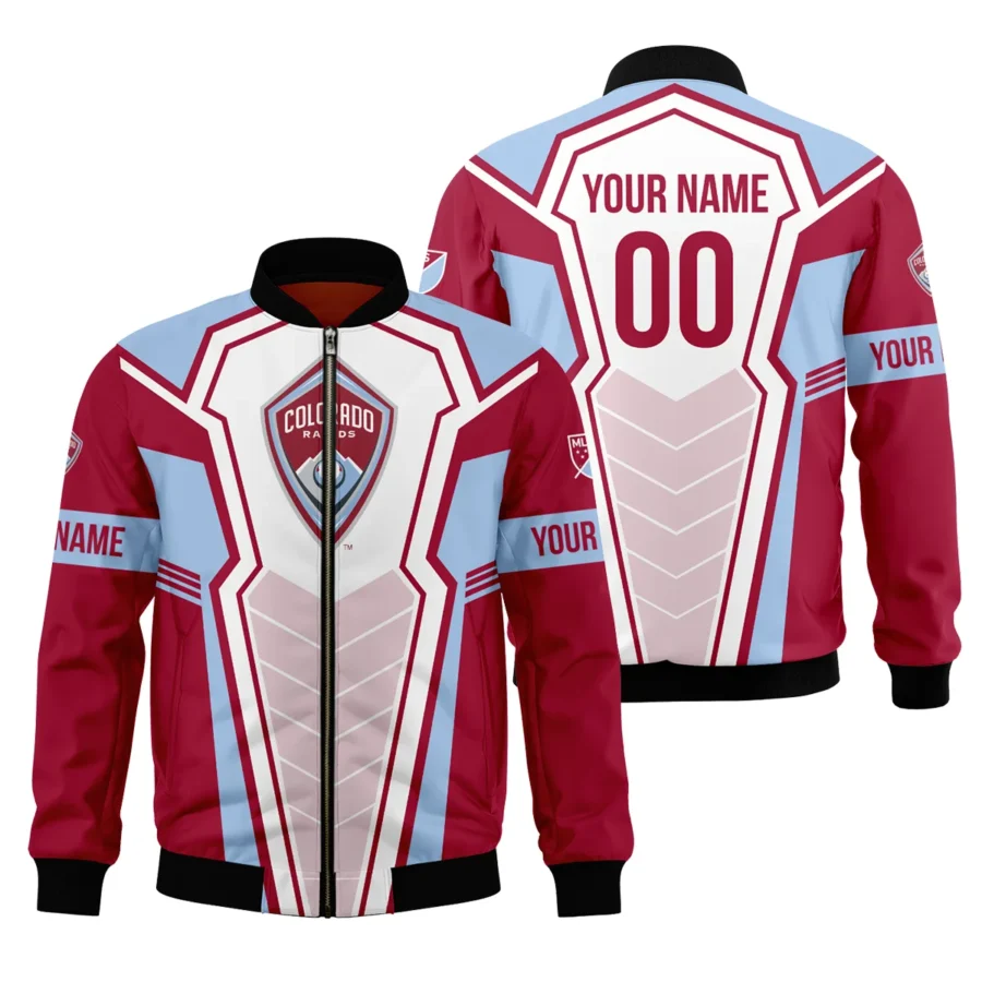 Special Release Colorado Rapids MLS Bomber Jacket All Over Prints QTMLS300924A1COLBB