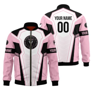 Special Release Inter Miami MLS Quarter Zip Jacket  All Over Prints QTMLS300924A1MIASWZ