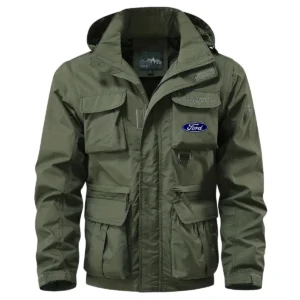 Ford Collection Release Nascar Cup Series Hooded Military Tactical Jacket BLNCS12924C10