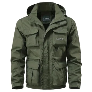 Collection Release Sony Nature Photography Brand Hooded Military Tactical Jacket BLPV9924A10SN