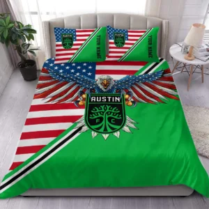 Eagle U.S Flag MLS Atlanta United Exclusive All Over Prints BLMLS101024A1ATLSJT - Bedding Set