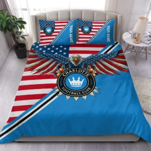 Eagle U.S Flag MLS Chicago Fire Exclusive All Over Prints BLMLS101024A1CHISJT - Bedding Set