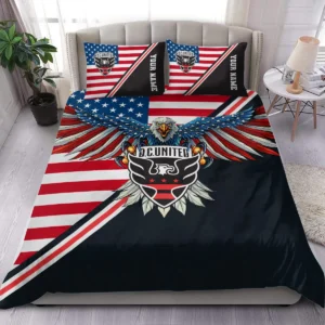 Eagle U.S Flag MLS Houston Dynamo Exclusive All Over Prints BLMLS101024A1HOUSJT - Bedding Set