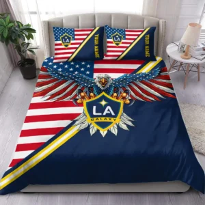 Eagle U.S Flag MLS Los Angeles FC Exclusive All Over Prints BLMLS101024A1LAFSJT - Bedding Set