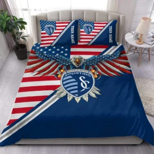 Eagle U.S Flag MLS San Jose Earthquakes Exclusive All Over Prints BLMLS101024A1SJSJT - Bedding Set