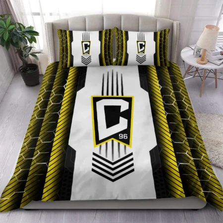 Abstract Geometric Pattern MLS Columbus Crew Exclusive All Over Prints BLMLS101024A2CLBSJT - Bedding Set