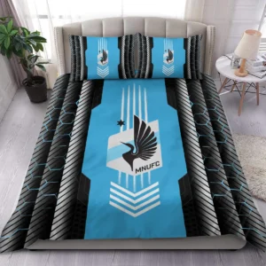 Abstract Geometric Pattern MLS Houston Dynamo Exclusive All Over Prints BLMLS101024A2HOUSJT - Bedding Set