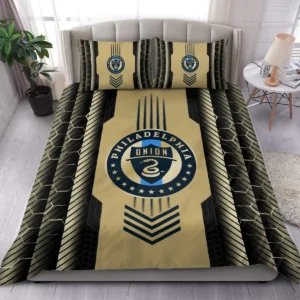 Abstract Geometric Pattern MLS Portland Timbers Exclusive All Over Prints BLMLS101024A2PORSJT - Bedding Set