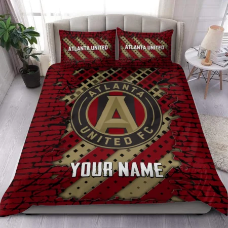 Breaking Wall MLS Atlanta United Exclusive All Over Prints BLMLS111024A1ATLSJT - Bedding Set