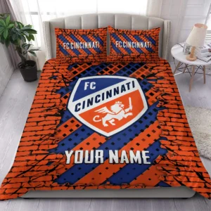 3D Breaking Wall MLS Columbus Crew Exclusive All Over Prints BLMLS111024A1CLBSJT - Bedding Set