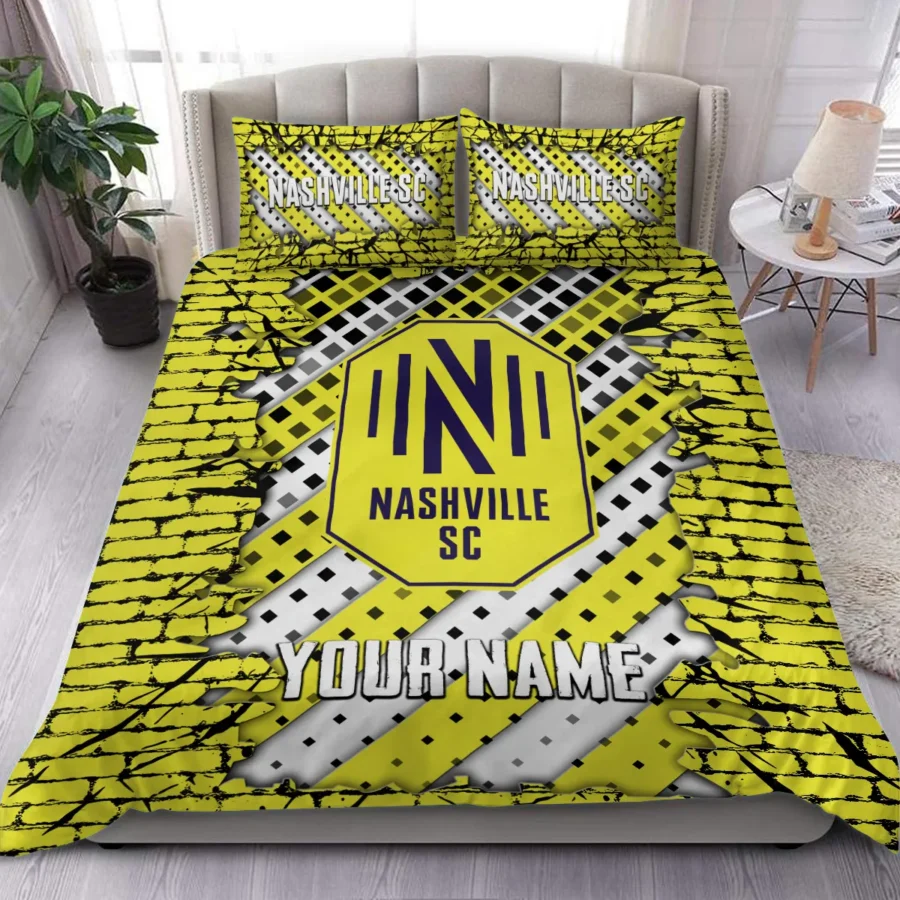 Breaking Wall MLS Nashville SC Exclusive All Over Prints BLMLS111024A1NSHSJT - Bedding Set