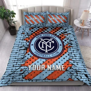 3D Breaking Wall MLS Los Angeles FC Exclusive All Over Prints BLMLS111024A1LAFSJT - Bedding Set