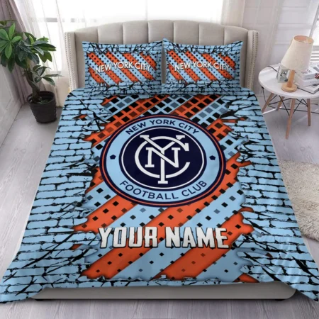 3D Breaking Wall MLS New York City Exclusive All Over Prints BLMLS111024A1NYCSJT - Bedding Set