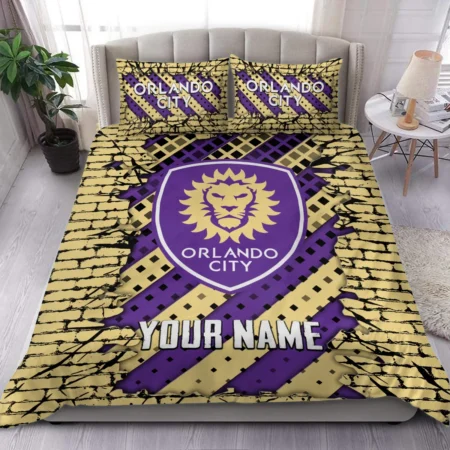 Breaking Wall MLS Orlando City Exclusive All Over Prints BLMLS111024A1ORLSJT - Bedding Set