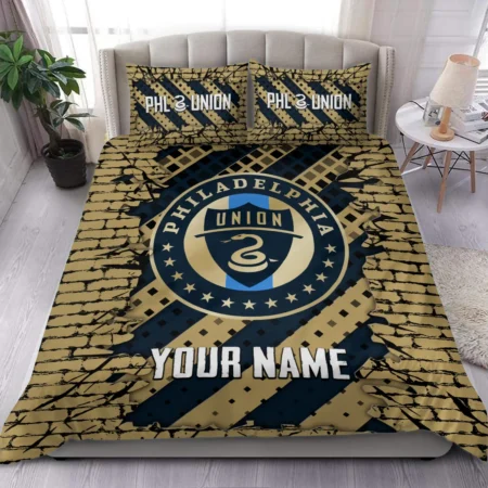 Breaking Wall MLS Philadelphia Union Exclusive All Over Prints BLMLS111024A1PHISJT - Bedding Set