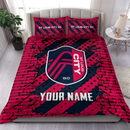 Breaking Wall MLS St. Louis City Exclusive All Over Prints BLMLS111024A1STLSJT - Bedding Set