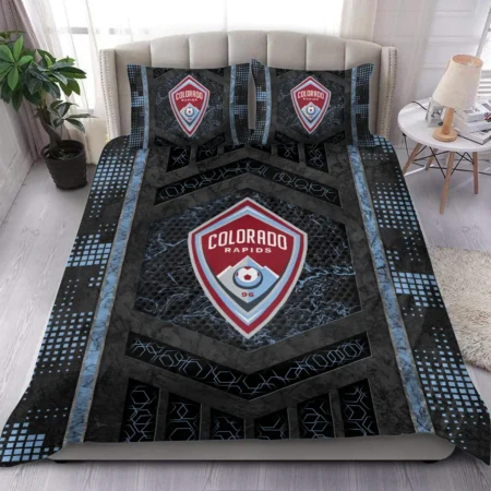 MLS Colorado Rapids Exclusive All Over Prints BLMLS111024A2COLSJT - Bedding Set