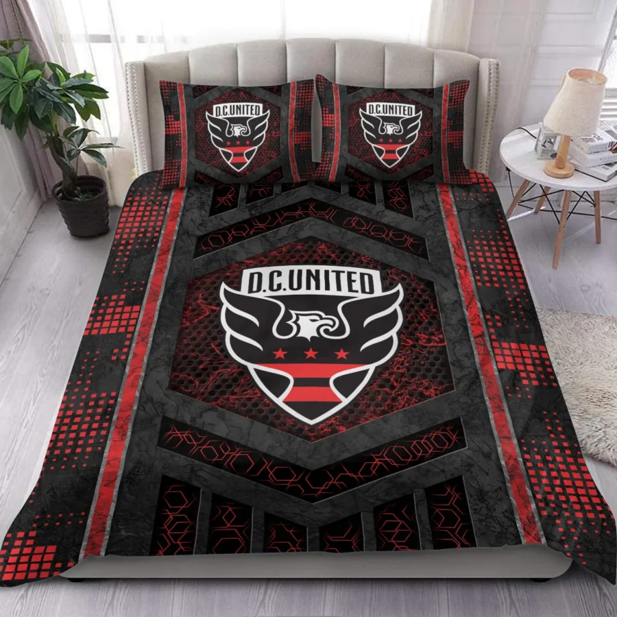 MLS DC United Exclusive All Over Prints BLMLS111024A2DCSJT - Bedding Set