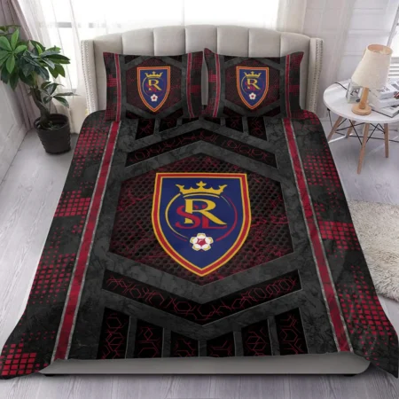 3D Breaking Wall MLS Real Salt Lake Exclusive All Over Prints BLMLS111024A2RSLSJT - Bedding Set