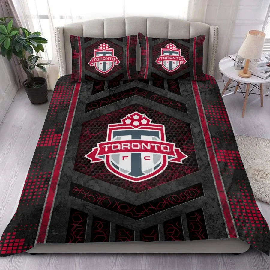 MLS Toronto FC Exclusive All Over Prints BLMLS111024A2TORSJT - Bedding Set