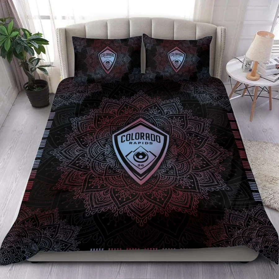 Mandala Pattern MLS Colorado Rapids Exclusive All Over Prints BLMLS121024A1COLSJT - Bedding Set