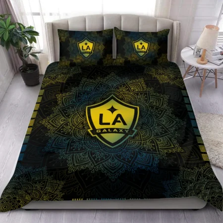 Mandala Pattern MLS LA Galaxy Exclusive All Over Prints BLMLS121024A1LASJT - Bedding Set