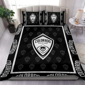 Black And White Style MLS Columbus Crew Exclusive All Over Prints BLMLS121024A2CLBSJT - Bedding Set