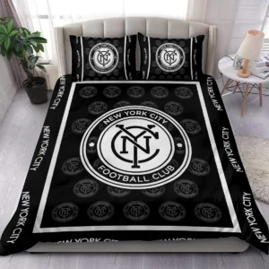 Black And White Style MLS Los Angeles FC Exclusive All Over Prints BLMLS121024A2LAFSJT - Bedding Set