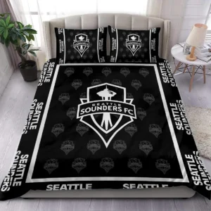 Black And White Style MLS Real Salt Lake Exclusive All Over Prints BLMLS121024A2RSLSJT - Bedding Set