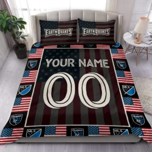 Custom Name Number US Flag MLS Portland Timbers Exclusive All Over Prints BLMLS141024A1PORSJT - Bedding Set